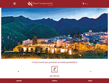 Tablet Screenshot of hotelscapolatiello.it